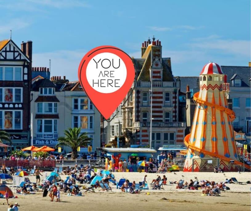 Beautiful 2 Bed Apartment Just Steps To The Beach Weymouth Exterior photo